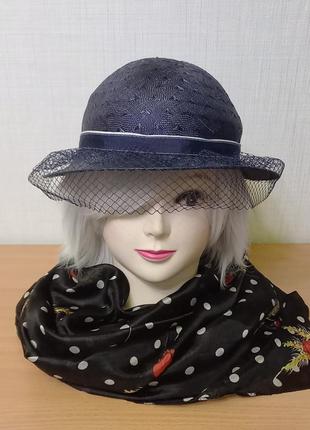 Шляпа вуалетка английская