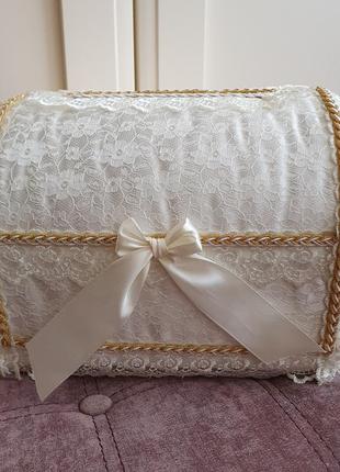 Сундук свадебный для конвертов