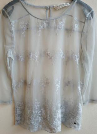 Ніжна кофтинка-сітка abercrombie & fitch