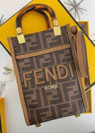 Сумка кросс боди люкс в стиле fendi⚜️⚜️⚜️