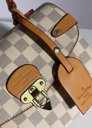 Жіноча середня сумка з ручкою та ременем 🆕 сумка кольору слонової кістки9 фото