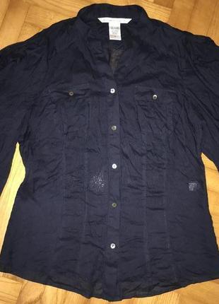 Diane von furstenberg-дизайнерская батистовая блуза! р.-6