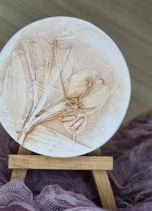 Ботанический барельеф. декор. подарок