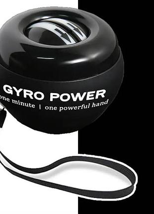 Гіроскопічний тренажер для кистей рук gyro ball dayzo pro r89b. кистьовий тренажер / гіробол / еспандер