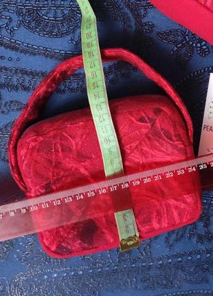 Комплект сумочка сердце и минисумочка косметичка из шерсти ручной работы5 фото