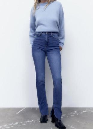 Джинси з розрізами с разрезами джинсы zara оригинал