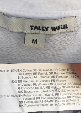 Tally weijl красивая двойная футболка с-м5 фото
