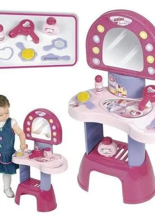 Салон краси туалетний столик полісся діана no2в пакеті (44662) 48x31.50x74.50 см ігровий набір
