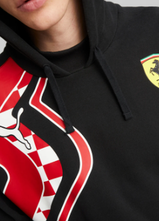 Чоловіча толстовка scuderia ferrari race premium puma3 фото