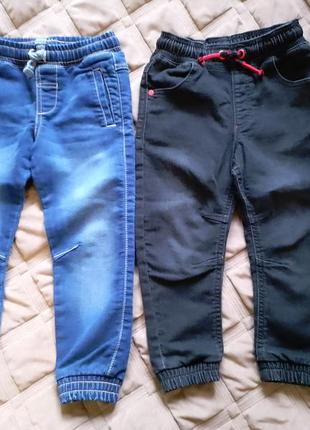 Комплект джинсы+рубашка на 4-5 лет (набор)6 фото