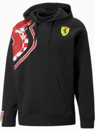 Чоловіча толстовка scuderia ferrari race premium puma