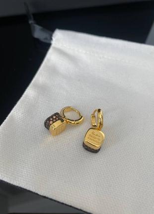 Брендовые серьги 2