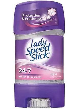 Дезодорант lady speed stick breath of freshness antiperspirant deodorant gel stick women
