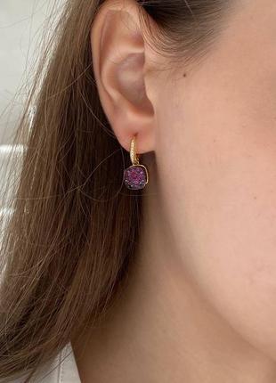 Брендовые серьги 4