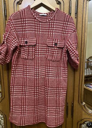 Плаття в’язане  сарафан zara