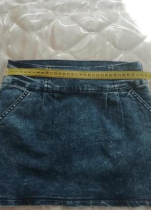 Джинсова спідниця на ріст 146-152