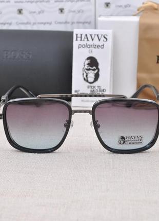 Фирменные солнцезащитные очки  havvs polarized hv68047 с шорой3 фото