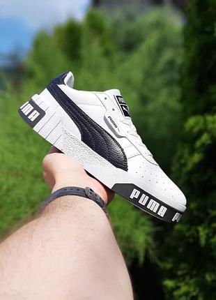 Puma cali белые с чёрным 5