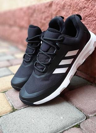 Adidas terrex climaproof чорні на білі низькі
