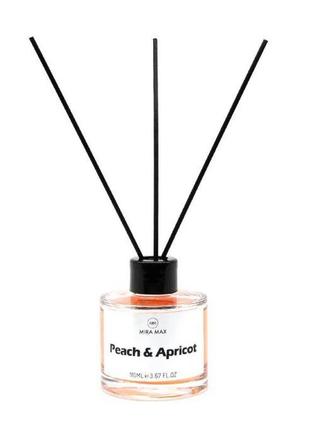 Аромадифузор персиковий peach & apricot mira max 110 мл1 фото