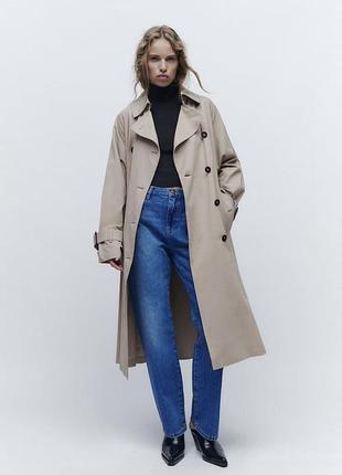 Тренч oversize zara