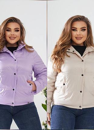 Стильна жіноча демісезонна куртка 4 кольори