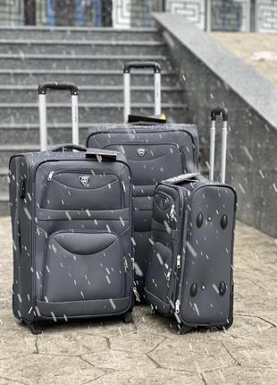Надежный чемодан на 2 колеса,польнее,кодовый замок,wings,дорожняя сумка,сумка на колесах3 фото