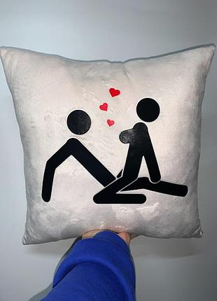 Подушка плюшева 18+ (ваш варіант)
