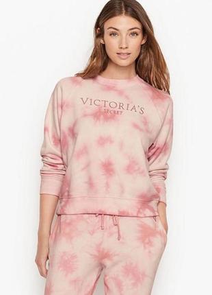 Свитшот женский victoria's secret розовый3 фото