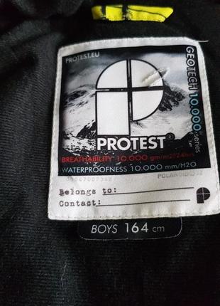 Мужская горнолыжная куртка, куртка для сноуборда protest geotech 10.7 фото
