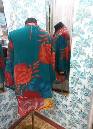 Шифоновая блуза в больших цветах soon4 фото