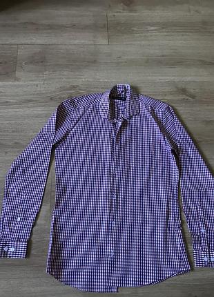 Рубашка новая в клеточку
