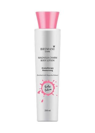 Magnolia charm body lotion молочко для тіла «чарівність магнолії», bremani. оксамитовий догляд за шкірою, арома.1 фото