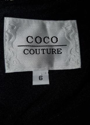 Винтажное платье coco couture винтаж ретро 50-е года, маленькое чёрное платье, дизайнерское платье7 фото