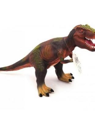 Динозавр гумовий "тиранозавр", зі звуком1 фото