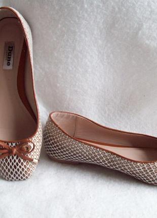 Балетки пітон рептилія, устілка 24,3 см.