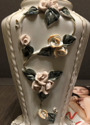 Вінтажна, нова ніжна порцелянова ваза, чехія2 фото
