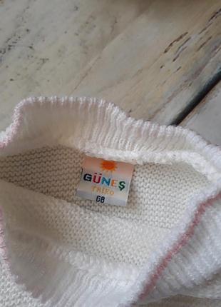 Свитер на 3-6 мес 3