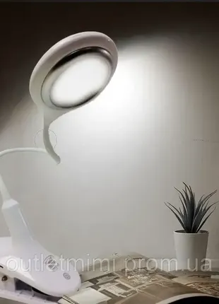 Аккумуляторная светодиодная led лампа на прищепке светильник ліхтар фонарь6 фото