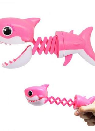Пластикова іграшка "акула", рожева