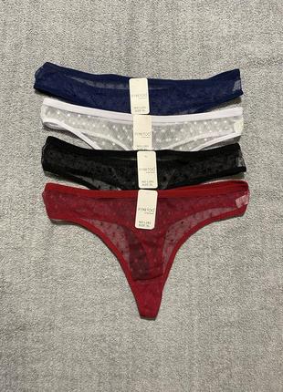 Трусики женские стринги сеточка