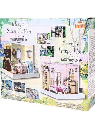 Дитячий конструктор ляльковий будинок cute room z-002 вінтаж для дітей