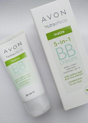 Матирующий вв-крем spf 15 светлый / light эйвон,ейвон,avon1 фото