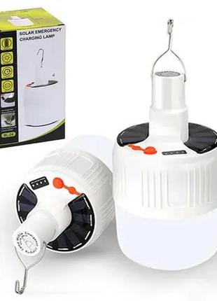 🔦 ліхтар лампа для кемпінгу solar emergency charging lamp  фонарь 🔦4 фото