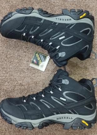 Тактичні термокросівки merrell moab 2 mid gore-tex6 фото