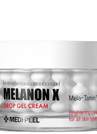 Капсульний гель-крем із ретинолом medi-peel melanon x drop gel cream 50 g