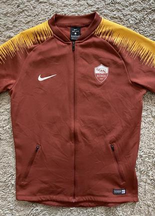 Олимпийка nike as roma, оригинал, размер s8 фото