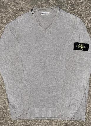 Светр stone island, вінтаж, оригінал, розмір l/xl