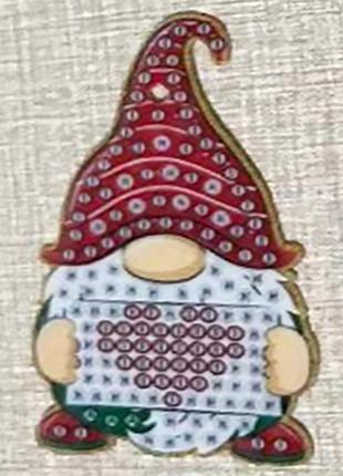 Алмазна вышивка. картинка-наклейка валентинчик, 10х10см