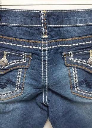 Капрі дитячі ruff джинсові на дівчинку бриджі шорти4 фото